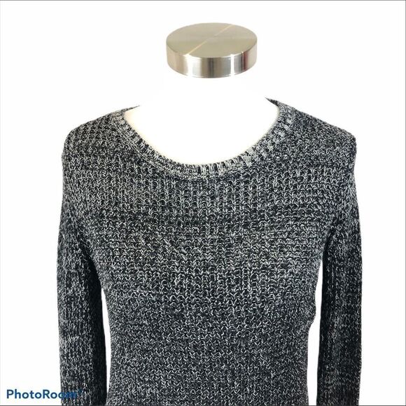 a.n.a.‎ Black and White Cotton Blend Sweater Small - Picture 3 of 11